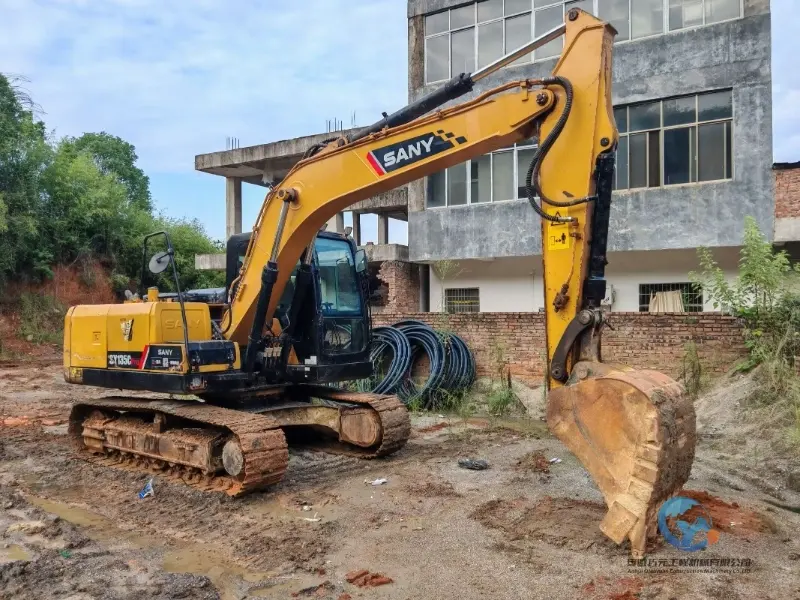10_Used-Excavator-Sany-135C-25