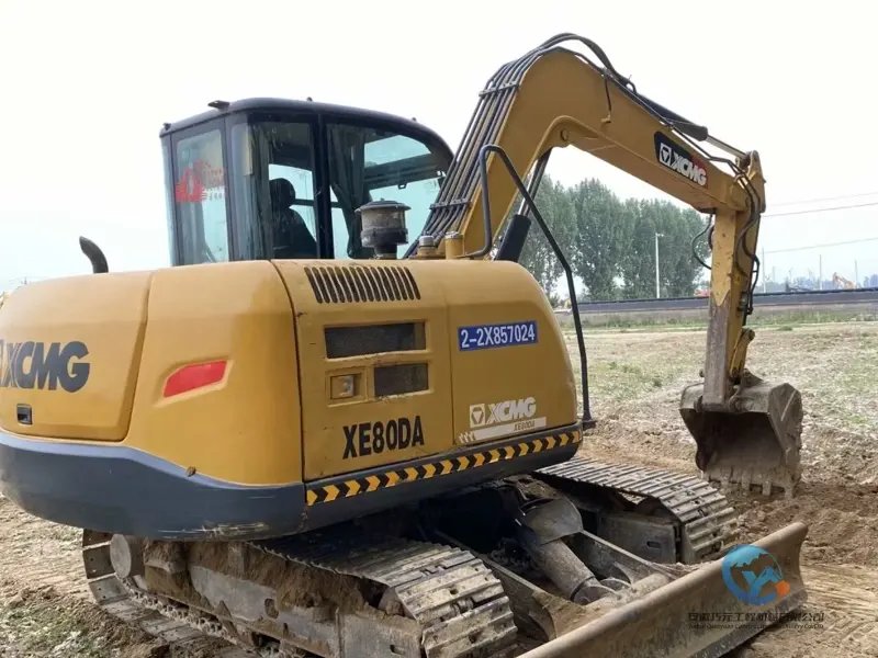 10_Used-Excavator-XCMG-XE80D-10