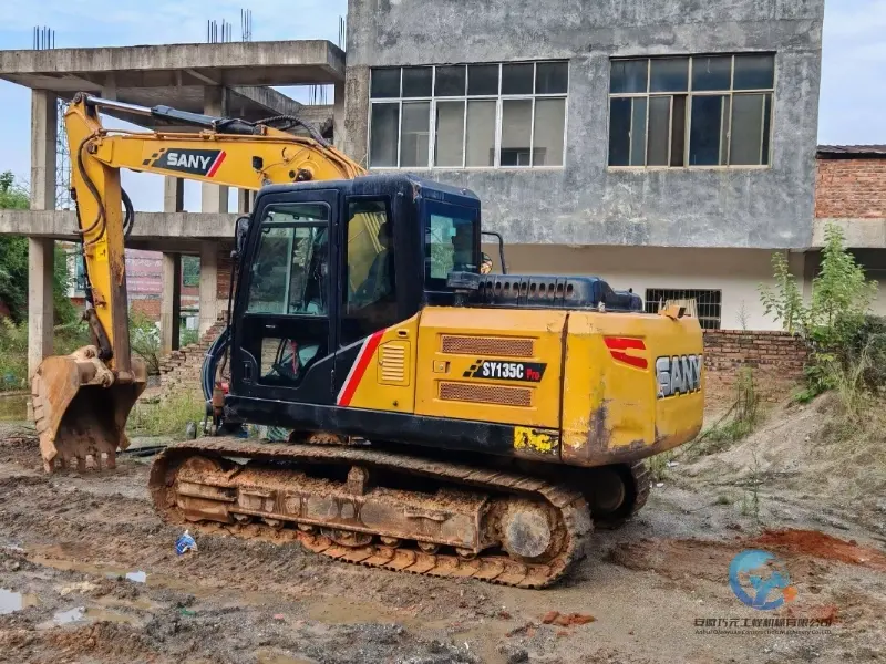 12_Used-Excavator-Sany-135C-34