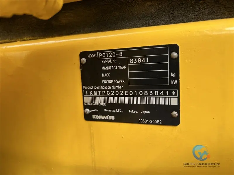 13_Used-Excavator-Komatsu-PC120-8-9