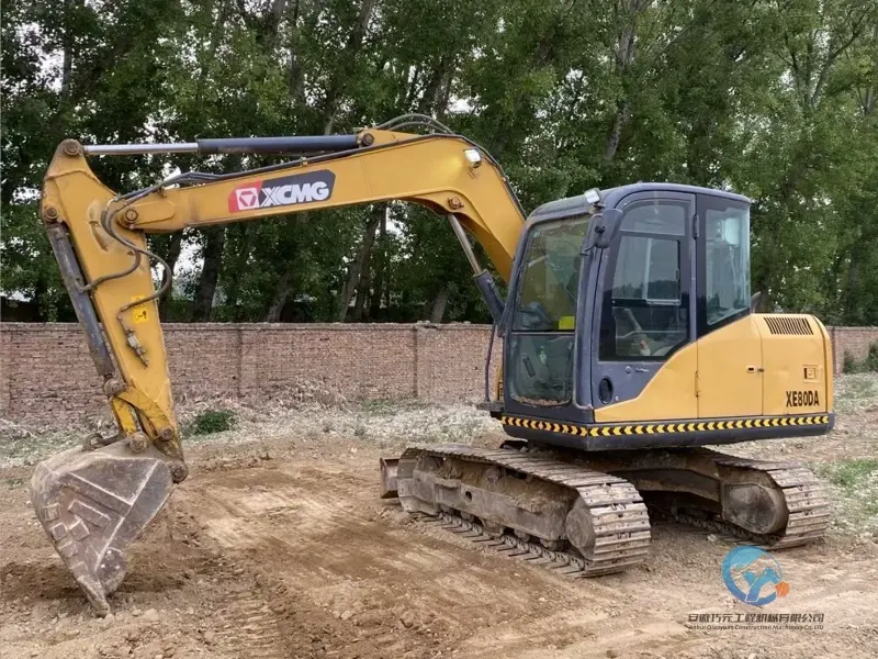 13_Used-Excavator-XCMG-XE80D-14