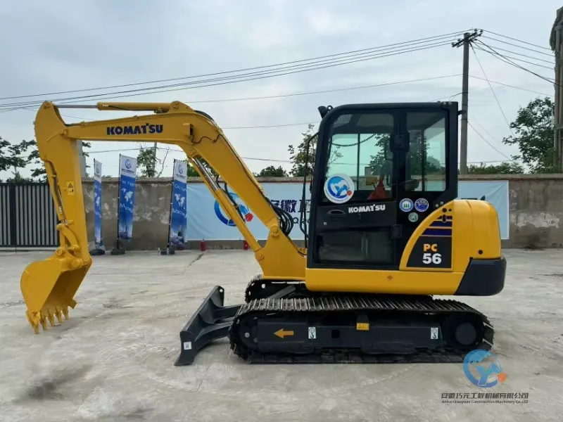 5_Used-Excavator-Komatsu-PC56-2