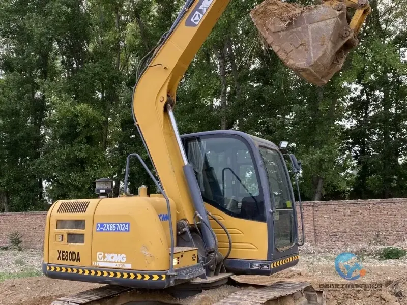 6_Used-Excavator-XCMG-XE80D-2