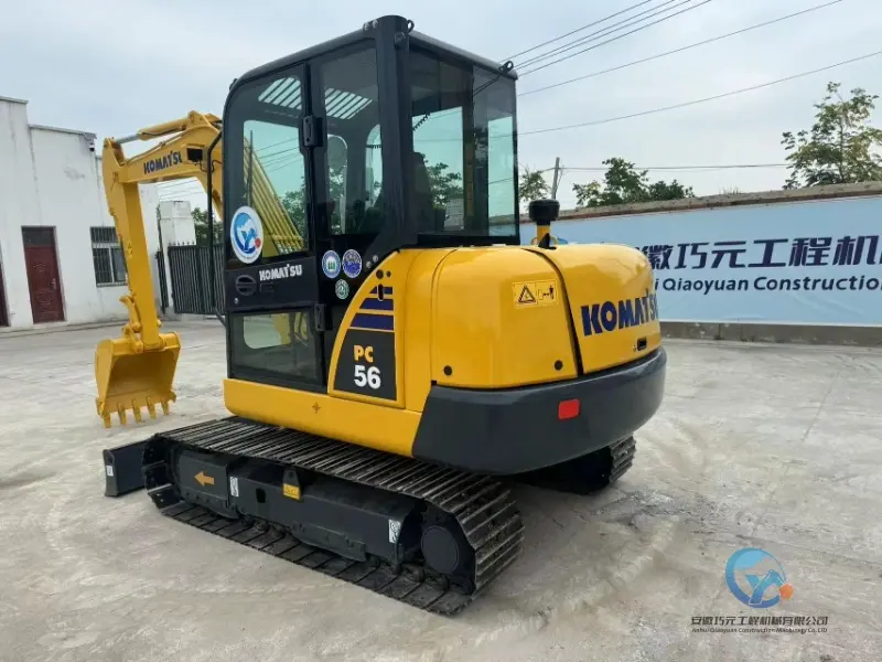 7_Used-Excavator-Komatsu-PC56-10