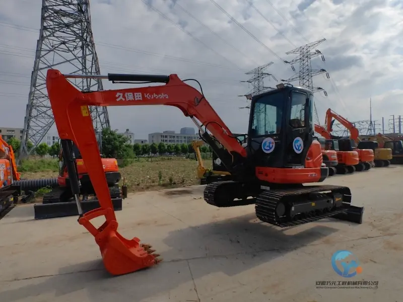 7_Used-Excavator-Kubota-KX163-With-Crank-Arm-7