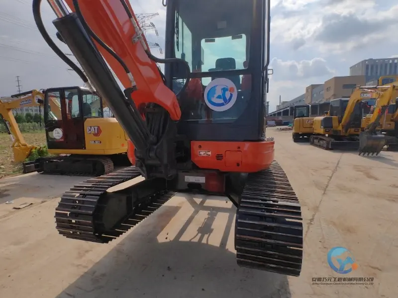 8_Used-Excavator-Kubota-KX163-With-Crank-Arm-10