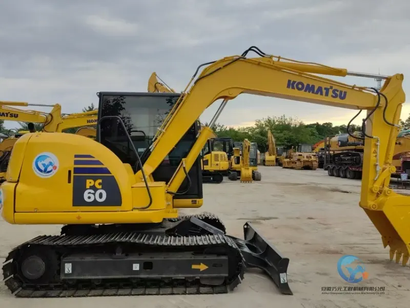 9_Used-Excavator-Komatsu-PC60-8-6