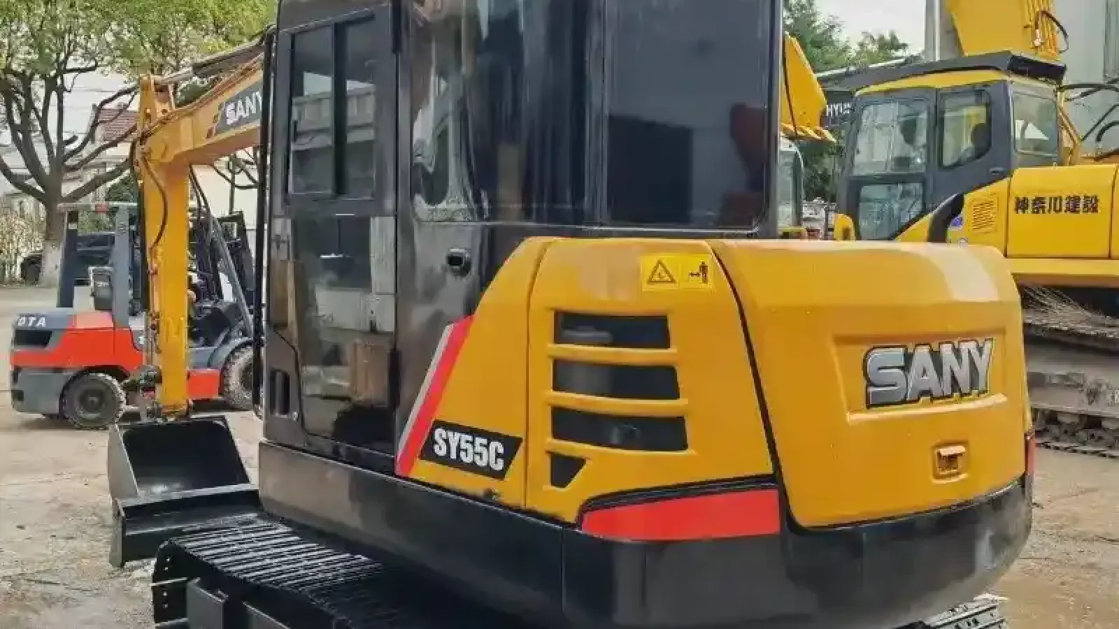 8_Used-Excavator-Sany-SY551