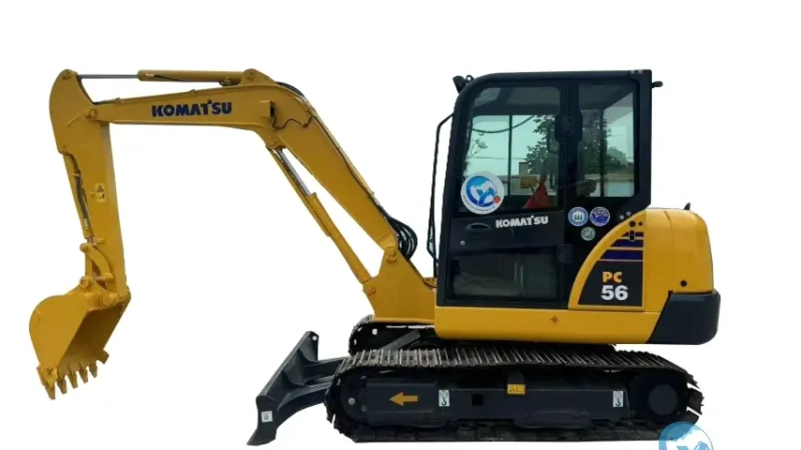 Used-Excavator-Komatsu-PC56-1