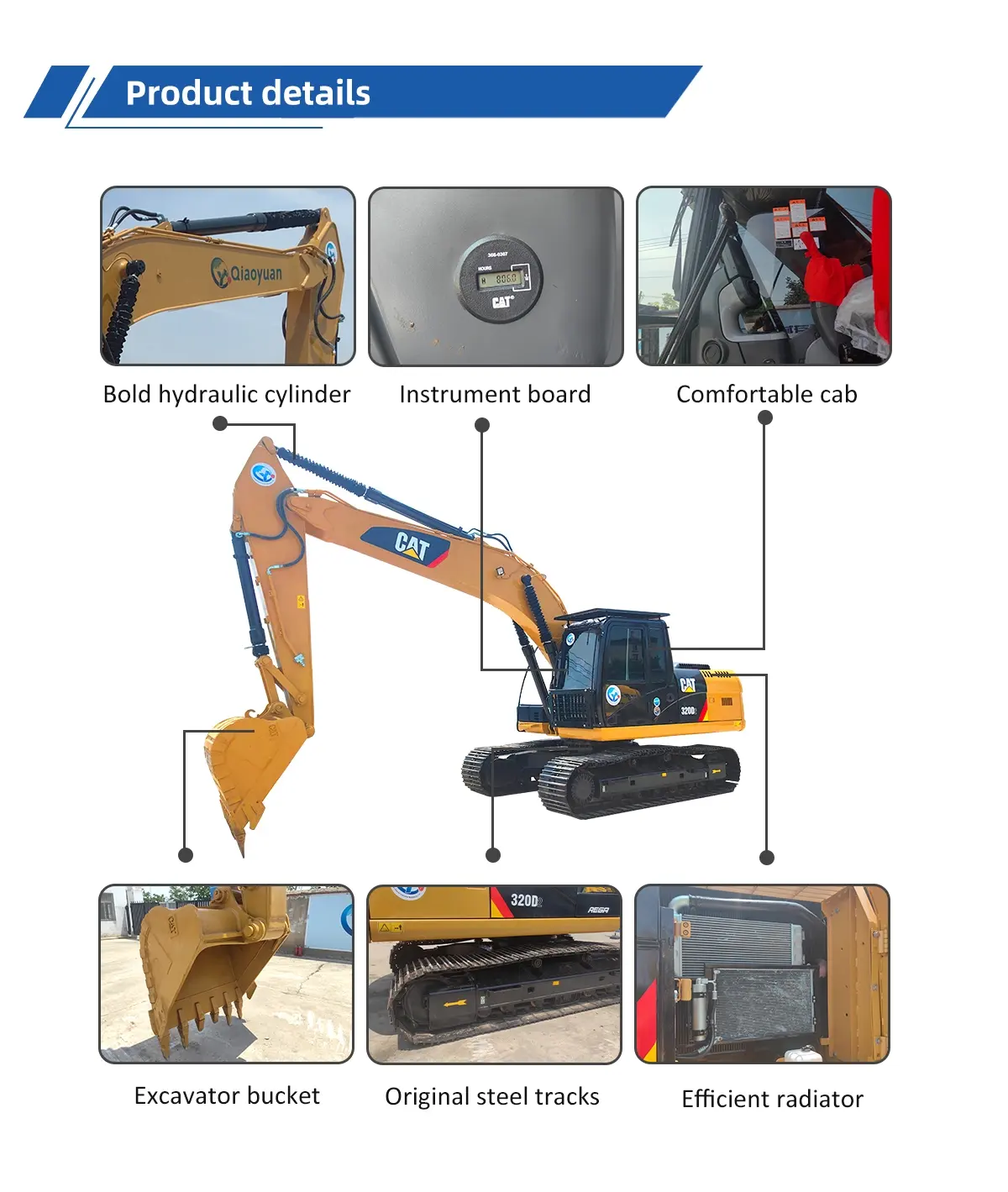2020 Used Excavator Caterpillar 320D2