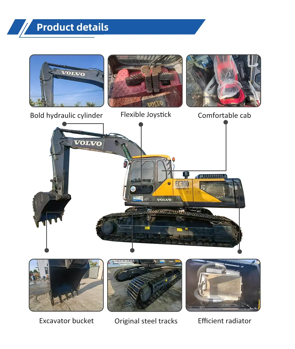 Used Excavator Volvo EC300