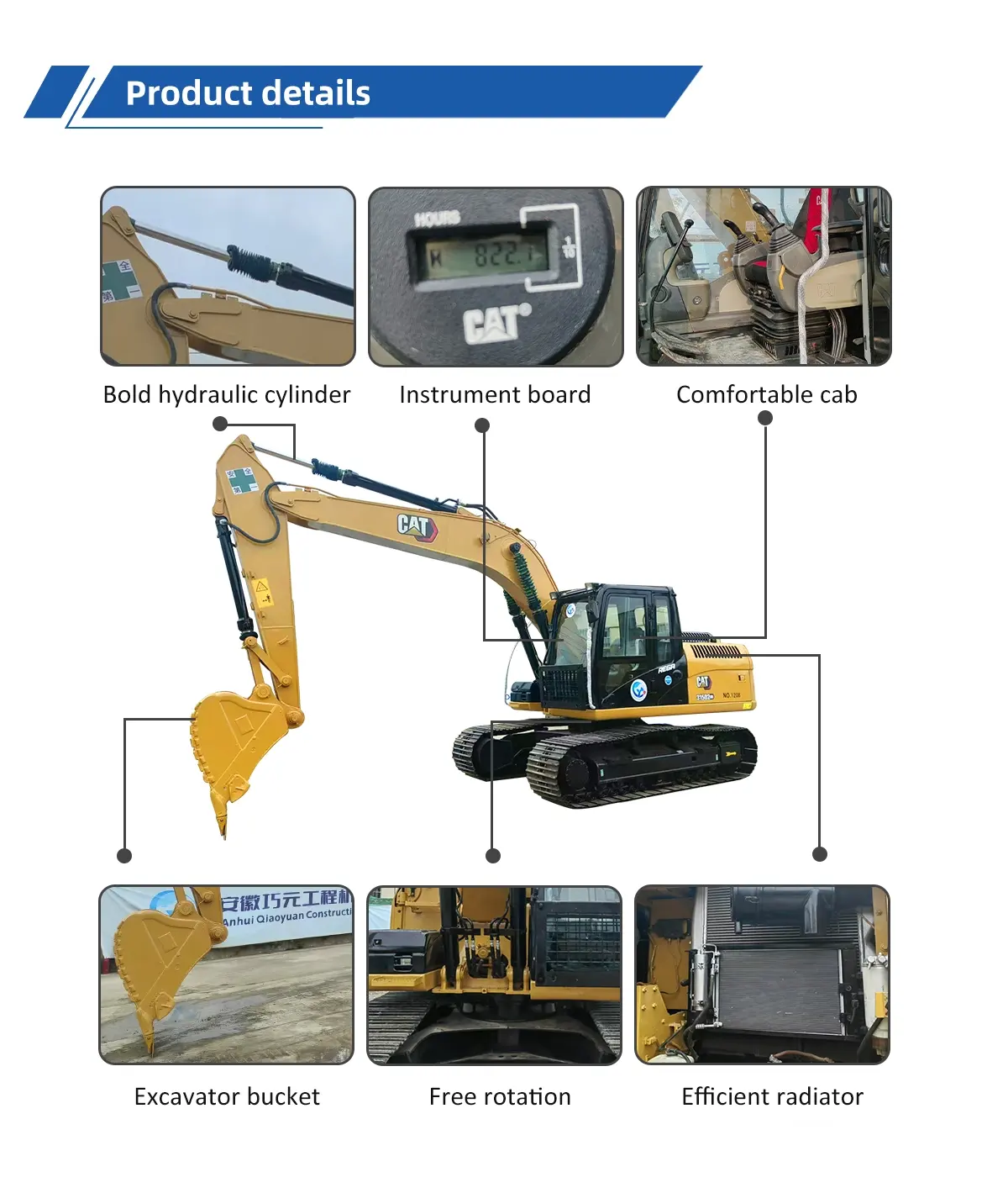 2022 Used Excavator Caterpillar 315D2GC