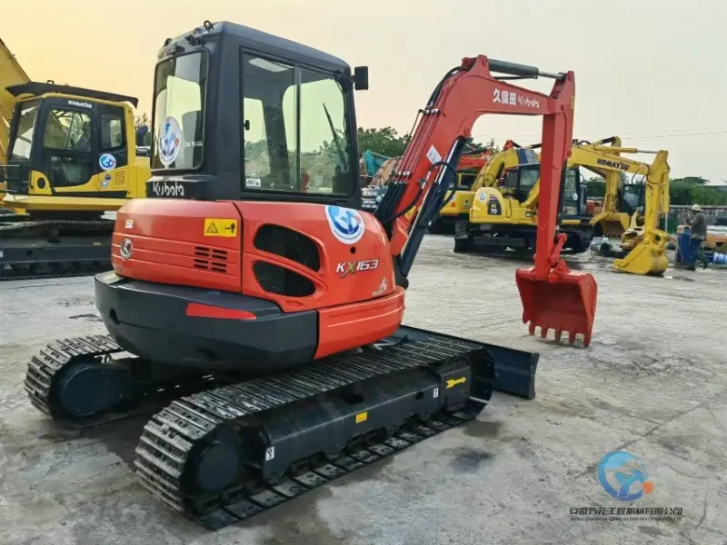 Used Excavator Kubota KX163 With Crank Arm