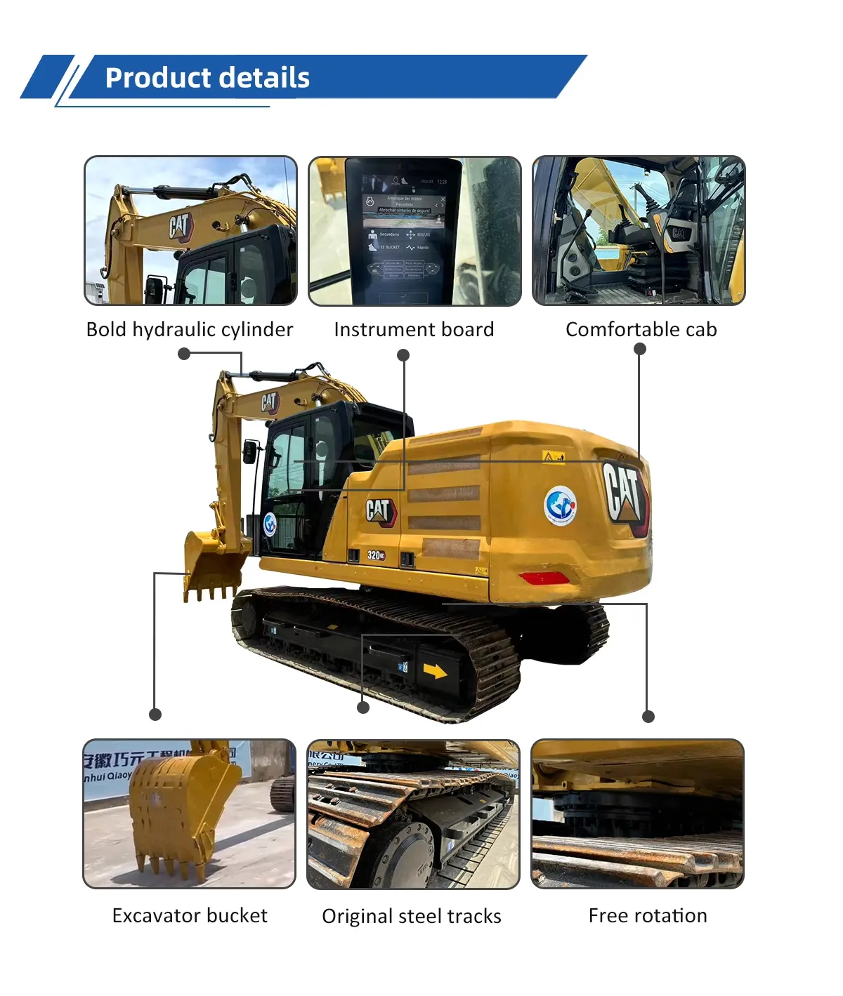 Used Excavator Caterpillar 320GC